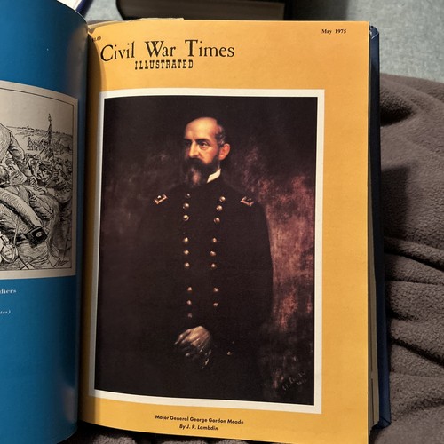 The Civil War Times Illustrated Bound Hardcover Volume 14 April 1975-Feb 1976 - Picture 5 of 13