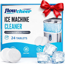 Ice Maker Cleaner Tablets, Cleaning and Descaler for Countertop and Home Ice Mac