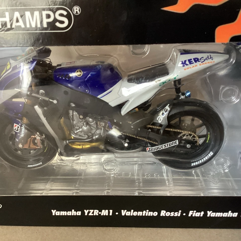 Minichamps 1/12 Collection Moto , Valentino ROSSI , Yamaha YZR-M1 , 2008 - Photo 4/4