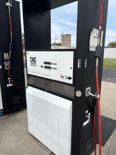 Complete Operating Compressed Natural Gas station with 2 Ingersol Rand Comp