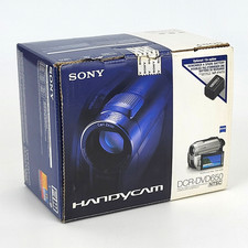 Sony - DCR-DVD650 - 60x Zoom DVD Camcorder - Hybrid Zeiss Lens with DVD-R Media