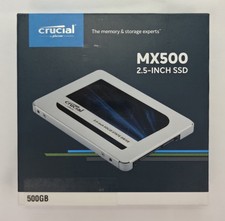 New *SEALED* Crucial MX500 500GB 3D NAND SATA 2.5" Internal SSD CT500MX500SSD1