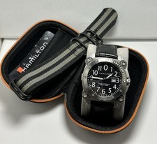 Hamilton Below Zero Diver Watch 47mm Automatic Men’s Black Used 3