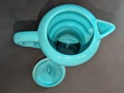 RARE Metlox Poppy Trail Series 200 Turquoise #252 Beehive 10" Coffee Pot Carafe — photo 9