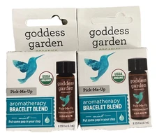Goddess Garden Aromatherapy Bracelet Blend 0.125 FL Oz Pick Me Up Oil