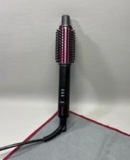 Hair Thermal Heated Brush Straightener Curler Argan Oil Keratin Tourmaline Tech