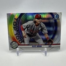Huge RC 📈⭐️🔥  Bowman - Bowman Scouts Top 100 Chrome Alec Bohm (RC)