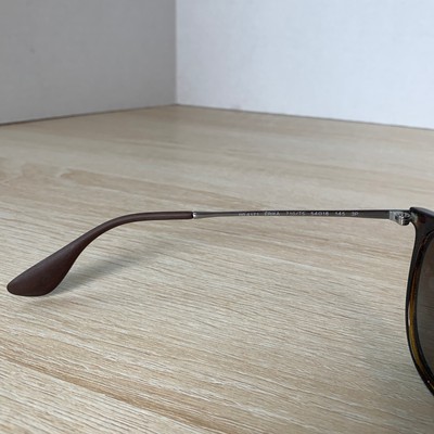 RAY BAN Erika RB 4171 710/t5 Tortoise‎ Silver 54-18 Frame Only H18533 RAY BAN ERIKA RB 4171 710/t5 TORTOISE SILVER ROUND 54/18/145  main image 4