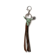 choice of all Western Keychain for Women B3:green Leopard Print Keychain