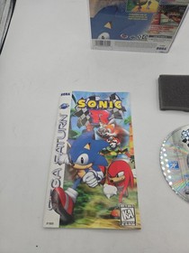 Sonic R (Sega Saturn, 1997) Complete With US SELLER Foam Mint Condition See 