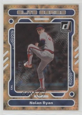 2023 Panini Donruss Elite Series Gold 34/99 Nolan Ryan #E7 HOF e8a