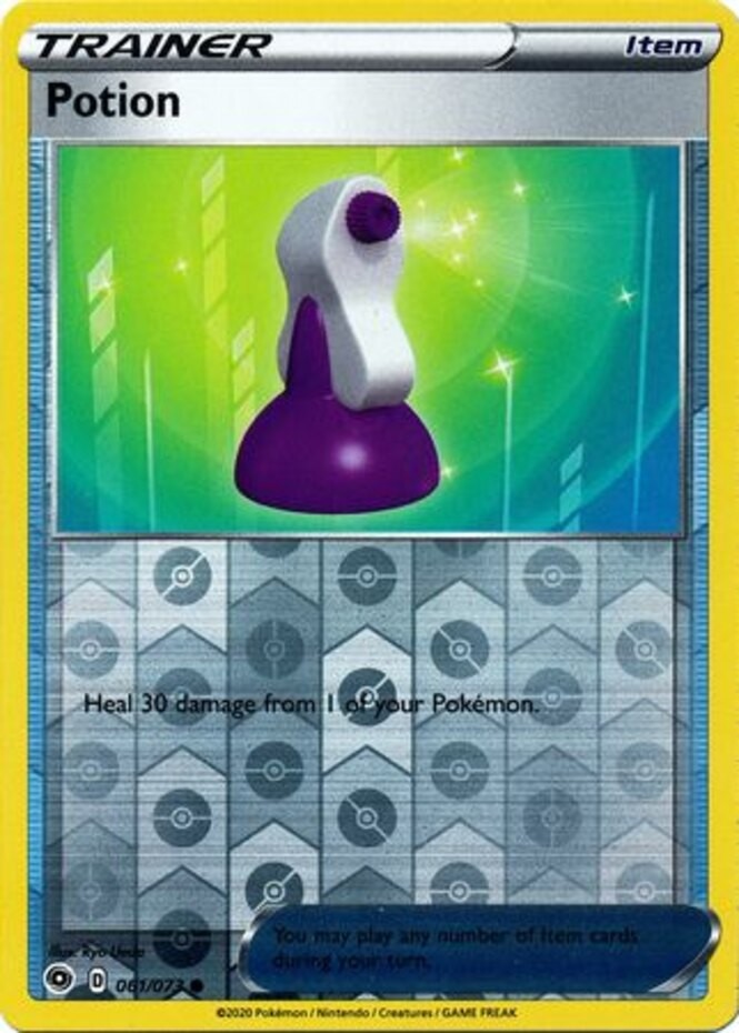 Potion - 061/073 - Common - Reverse Holo (Near Mint) Champion's Path - Trainer -