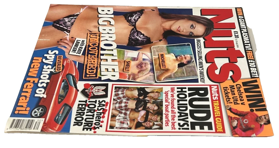 Nuts Magazine 23-29 July 2004 Kate Lawler Very Good Condition Please See Photos - Image 4 of 4