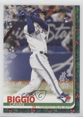 2019 Holiday WalMart Mega Box Metallic Snowflake Cavan Biggio Rookie RC 08n4