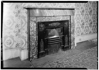 3. MARBLE MANTLEPIECE WITH COAL GRATE - Thomas Mercer Houses, 2-12 Christian