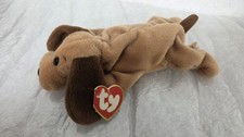 Bones - Ty Beanie Babies - *Rare* 3rd Hang 2nd tush tag. Creased tag sticker
