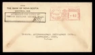 DR WHO 1939 CANADA METERED AUTHORIZED FOR EXPORT BY CONTROL BOARD TO USA R88182