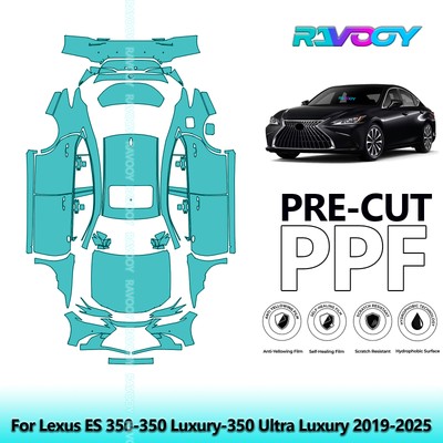  Paint Protection PPF Kit For Lexus ES 350-350 Luxury-350 Ultra Luxury 2019-2026