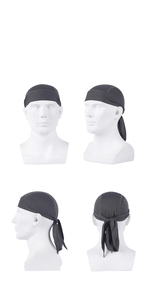 3 piezas Do Rag Bandanas Gorra Motociclista Motocicleta Envoltura para la Cabeza Turbante para Hombres Foto 3 de 4