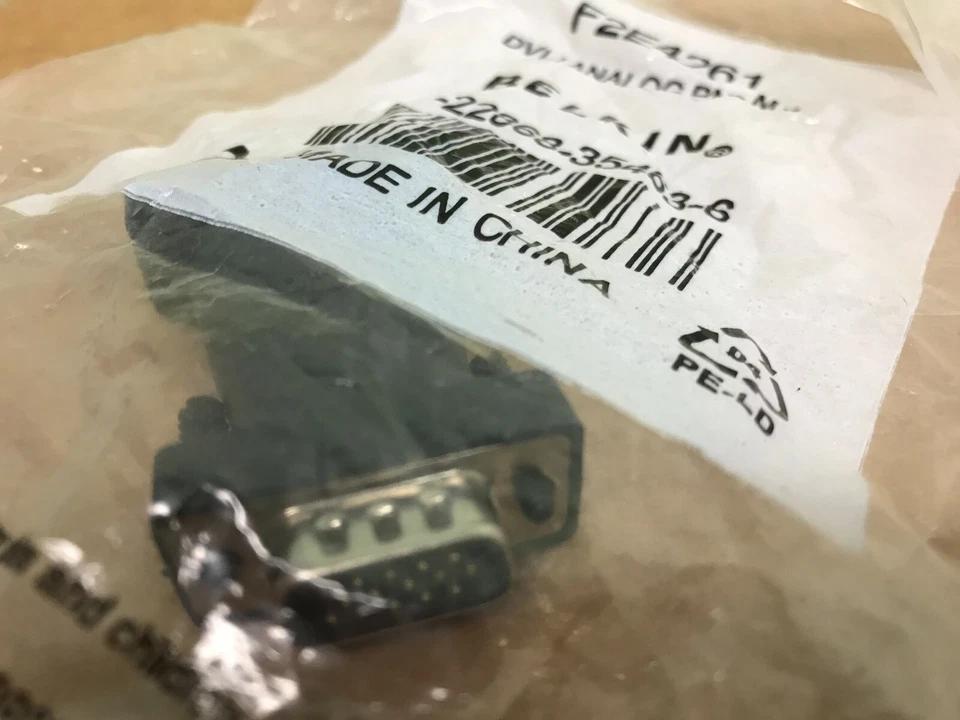 NEW Belkin DVI-I to VGA Video Adapter F2E4261 PNL MT Pro Series Digital Analog - Image 2 of 2