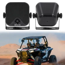 Herdio 4" Boat Marine Speakers Waterproof Outdoor Speakers for Golf Cart ATV UTV