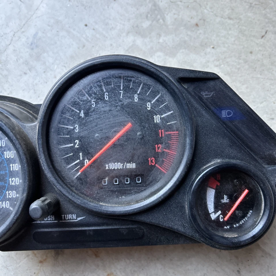 Kawasaki Ninja 500R Ex500 1997-2009 velocímetro velocímetro medidor grupo Foto 3 de 4
