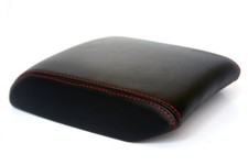 Center Console Armrest Leather Synthetic Cover For Mazda 6 14-20 Red Stitch Center Console Armrest Leather Synthetic Cover For Mazda 6 14-20 Red Stitch