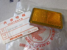 NOS Honda Front Reflector 1983-86 VF1100 1984 VF700 1982-83 VF750 33741-MB0-003