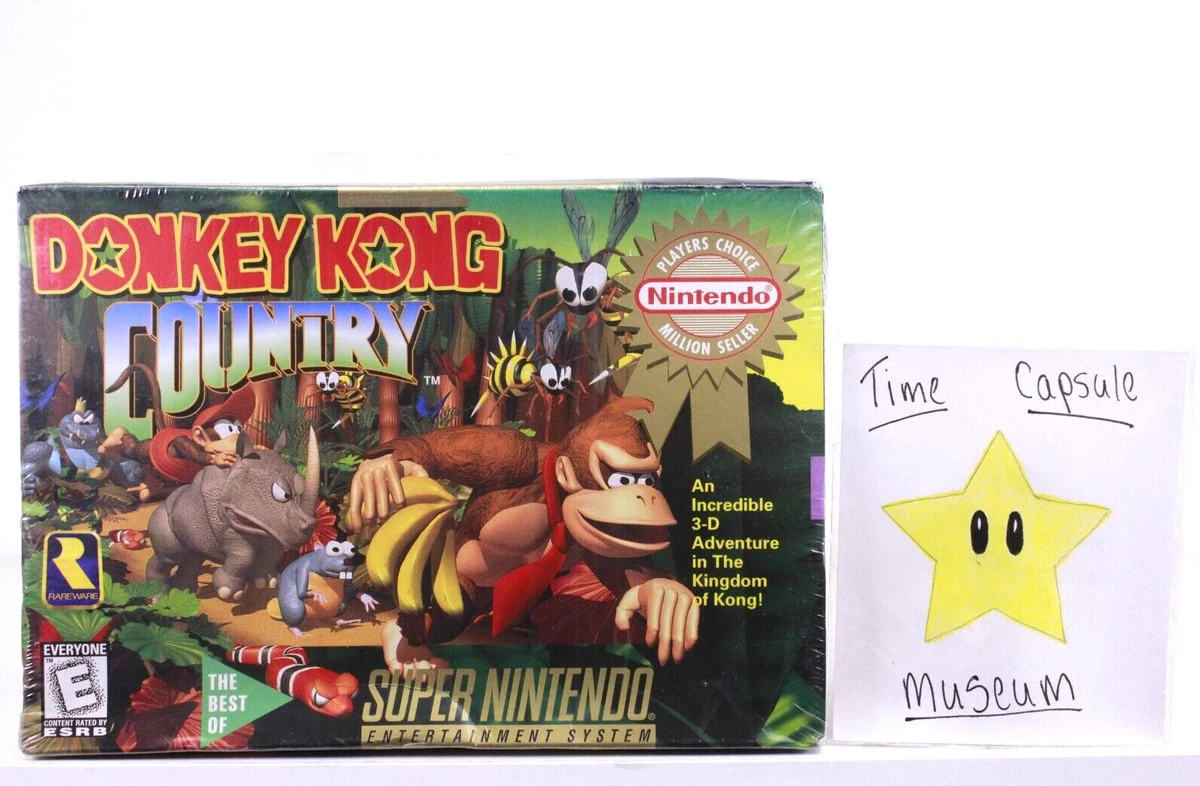 Donkey kong hotsell country snes value