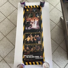 The Rolling Stones, 99' NO SECURITY, Tour Poster No Frame Off A Roll 34” X 11”