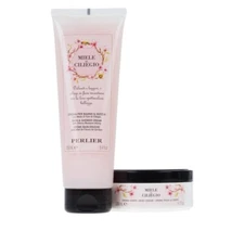 Perlier HONEY CHERRY BLOSSOM Body and Shower/Bath Cream Sealed New