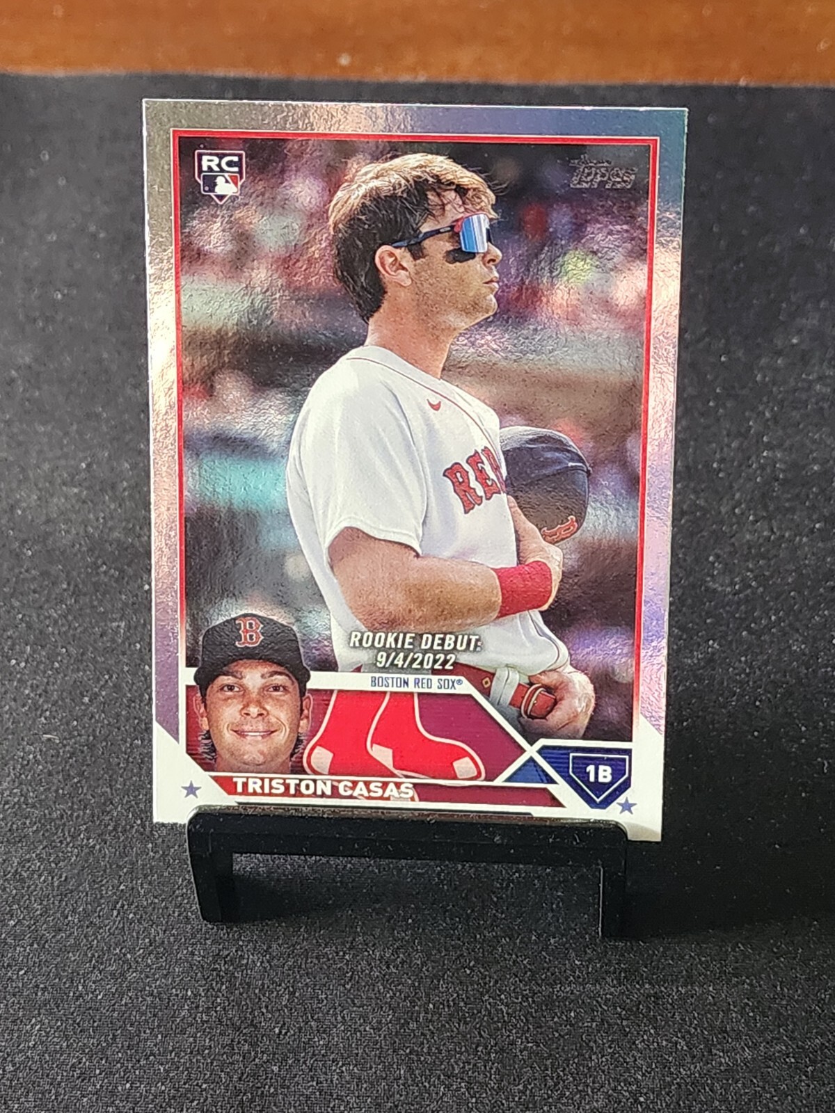 2023 Topps Update Triston Casas Rookie Debut RC Rainbow Foil #US221