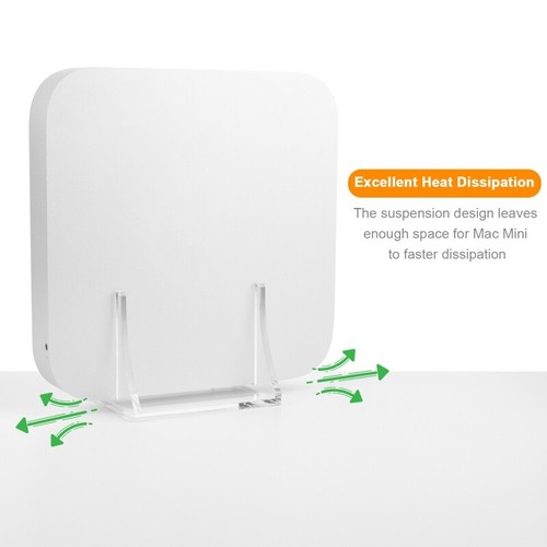 Router TV Box Halter für Apple Mac-Mini M1 Host 2010-2020 Desktop Aufbewahrung Halterung - Bild 5 von 8