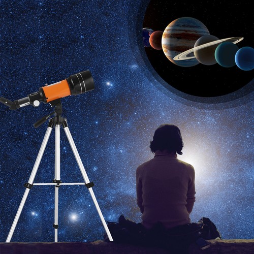 70mm Astronomical 150X High Monocular Refractor T4R1 - Picture 11 of 12