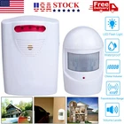 Wireless Driveway Alarm Infrared Motion Sensor Home Garage Alert Security System