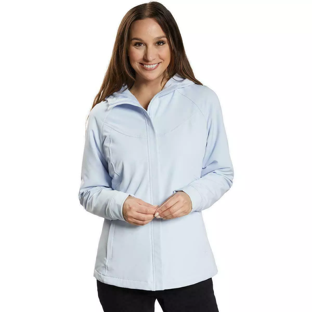 Kirkland Signature Women's Softshell Jacket In Light Blue, Size: XXL---New