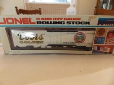 LIONEL 9866 COORS GOLDEN BEER BILLBOARD REEFER 