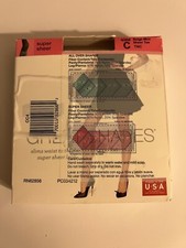 No Nonsense Great Shapes Supersheer Beige Mist Sheer Toe Sz C