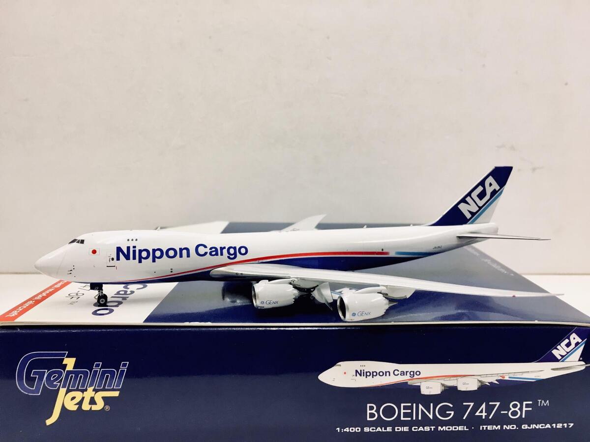 Gemini Jets 1:400 Nippon Cargo BOEING 747-8F JA13KZ Gemini Jets 1:400 Nippon Cargo BOEING 747-8F JA13KZ