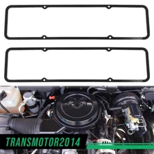 New Steel Core Rubber Valve Cover Gaskets Fit For SBC Chevy 305 327 350 383 400
