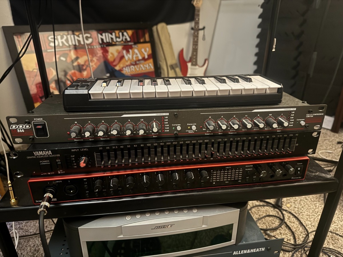 DOD SR866 Analog Gated Compressor Limiter | eBay