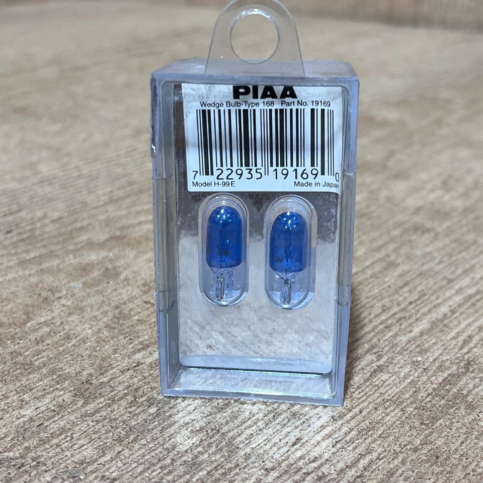 1 пара платиновых ксеноновых габаритных ламп PIAA H-99 T10 194 168 JDM - Изображение 4 из 4