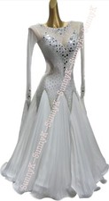Handmade Dance Dress/Standard Ballroom Competition Dress smooth Waltz Tango