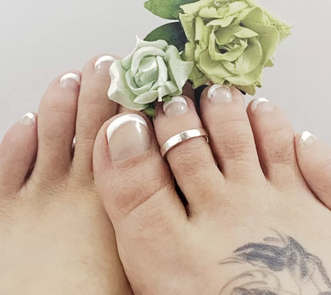 Silver Toe-Rings -Buy Pure Silver Toe rings Online — KO Jewellery