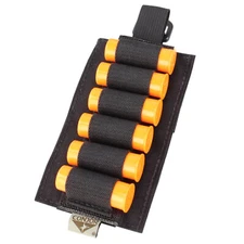 BLACK Tactical Tactical Reload Platform 6 Round Shell Holder Bullet Ammo Carrier