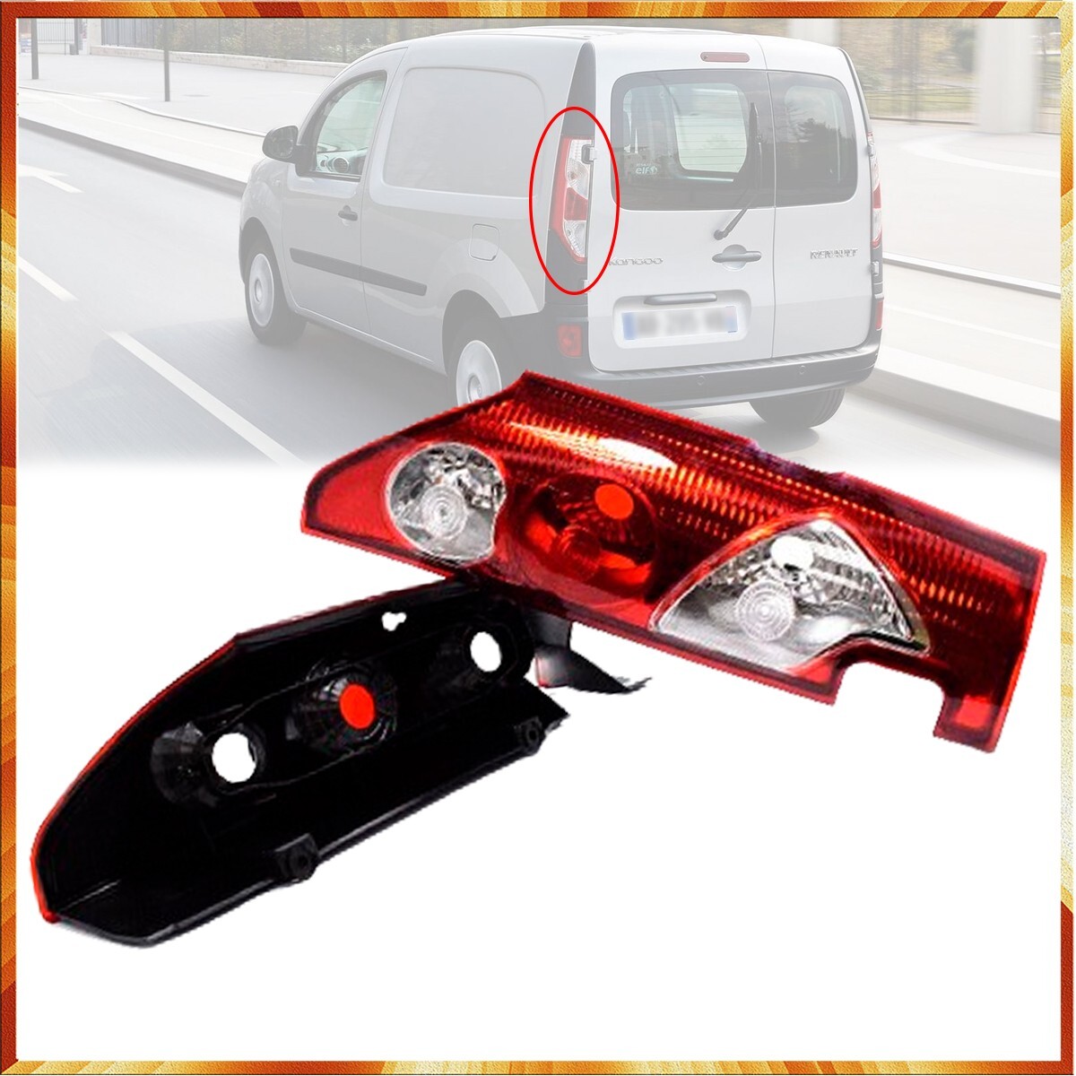 Feu Arrière Droit OPEL MOVANO I Phase 1, 1999-2003, Neuf - Foto 2