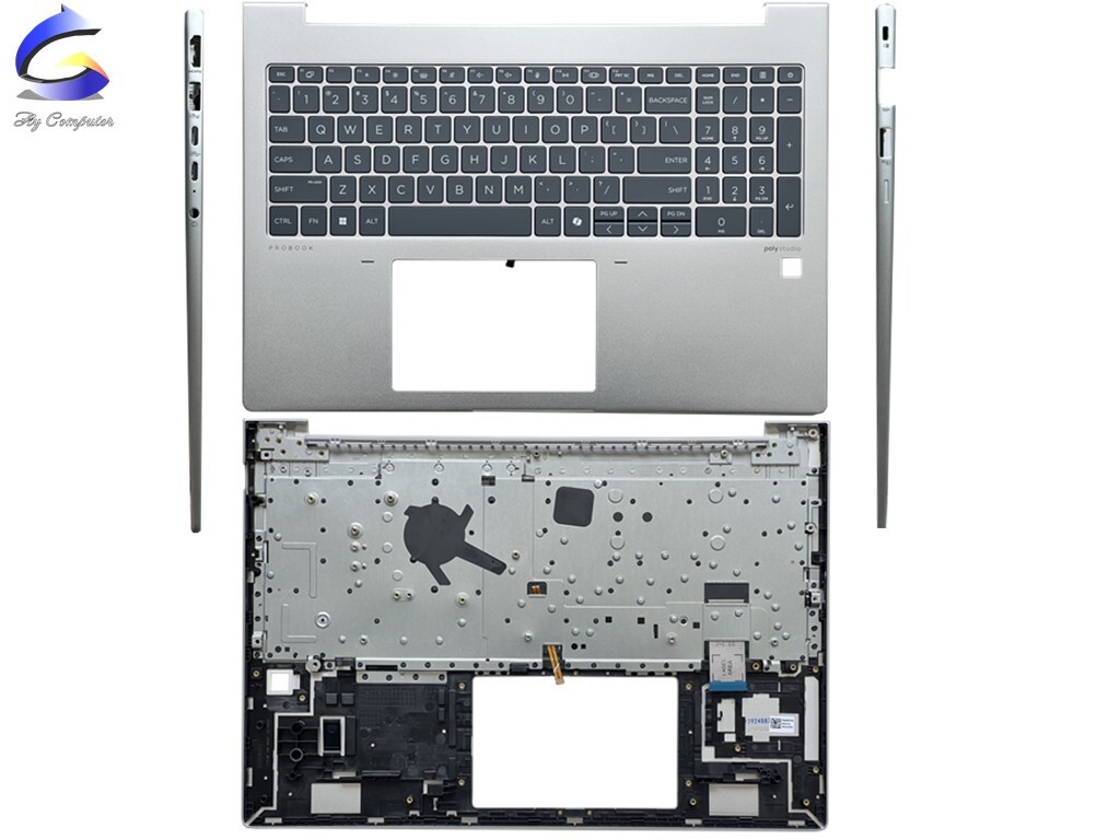 New  For HP Probook 460 465 G11 Palmrest Case Cover Backlit Keyboard N98507-001