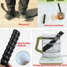 Cable Wire Protect Sleeve Spiral Wrap Sleeving Line Organizer Wind Free Cut Home