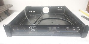 QSC MX1500 Power Amplifier Gutted Metal Base w Power Cord