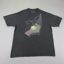 Local Motion Shirt Mens Large Black Hawaii Islands Surf Surfer Surfing Ocean Tee